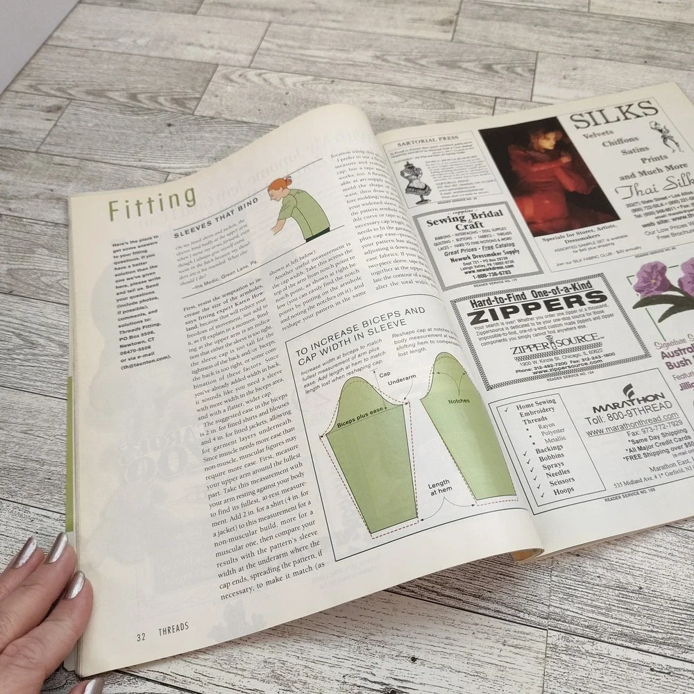 Book threads magazine